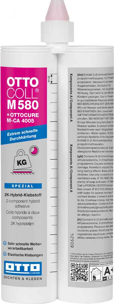 OTTOCOLL M 580 + M-CA 4005 A+B C5195 HELLGRAU 2X190ML VE 10ST