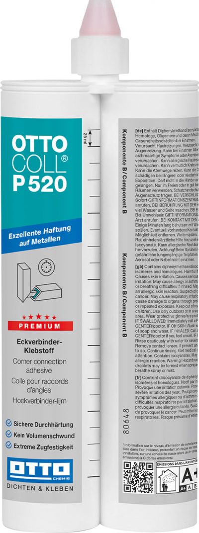 OTTOCOLL P 520 SP4897 A+B190ML RAL 7004 (VE 10 ST.)